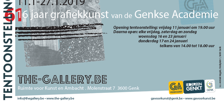 16 Jaar Grafiekkunst - Genkse Academie